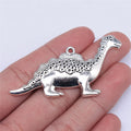 63x31mm 8.4g Multicolor Zinc Alloy Dinosaur Charm Pendant for Cute Animal DIY Jewelry Making