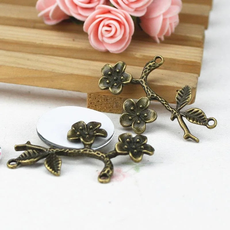 50x30MM Zinc Alloy Charm Pendant for DIY Necklace Bracelet Jewelry Making