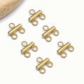 Stainless Steel Bar Shape Multi Hole Connector Charm for DIY Necklace Pendant Jewelry Findings