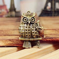 44x27MM Antique Silver Zinc Alloy Owl Charm Pendant for DIY Necklace Bracelet Jewelry Making