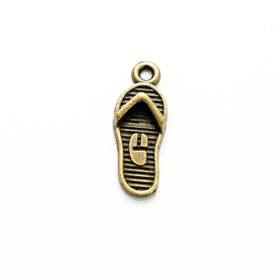 21x8MM Antique Silver Zinc Alloy Charm Pendant for DIY Necklace Bracelet Jewelry Making