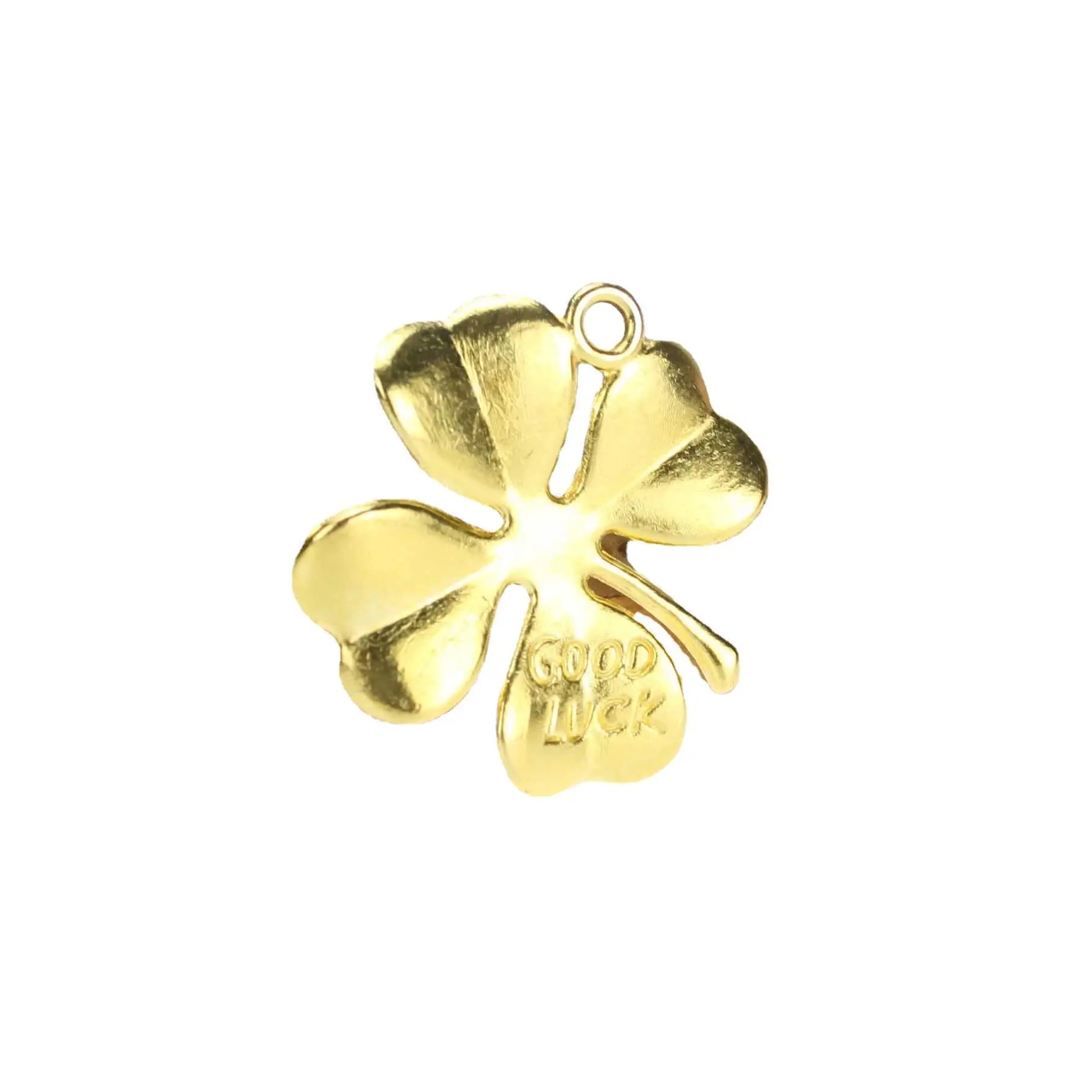 27MM Zinc Alloy Four Leaf Clover Charm Pendant for DIY Necklace Bracelet Jewelry Making