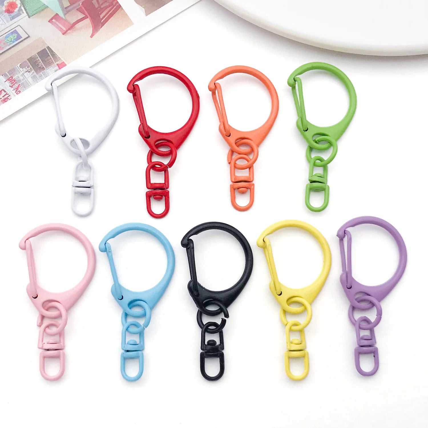 Enamel Zinc Alloy Enamel Charm Pendants