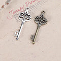 44x16MM Zinc Alloy Key Lock Charm Pendant for DIY Necklace Bracelet Jewelry Making