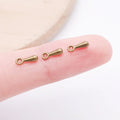 Zinc Alloy Extension Chain with Water Drop Charm for DIY Bracelet Necklace Making