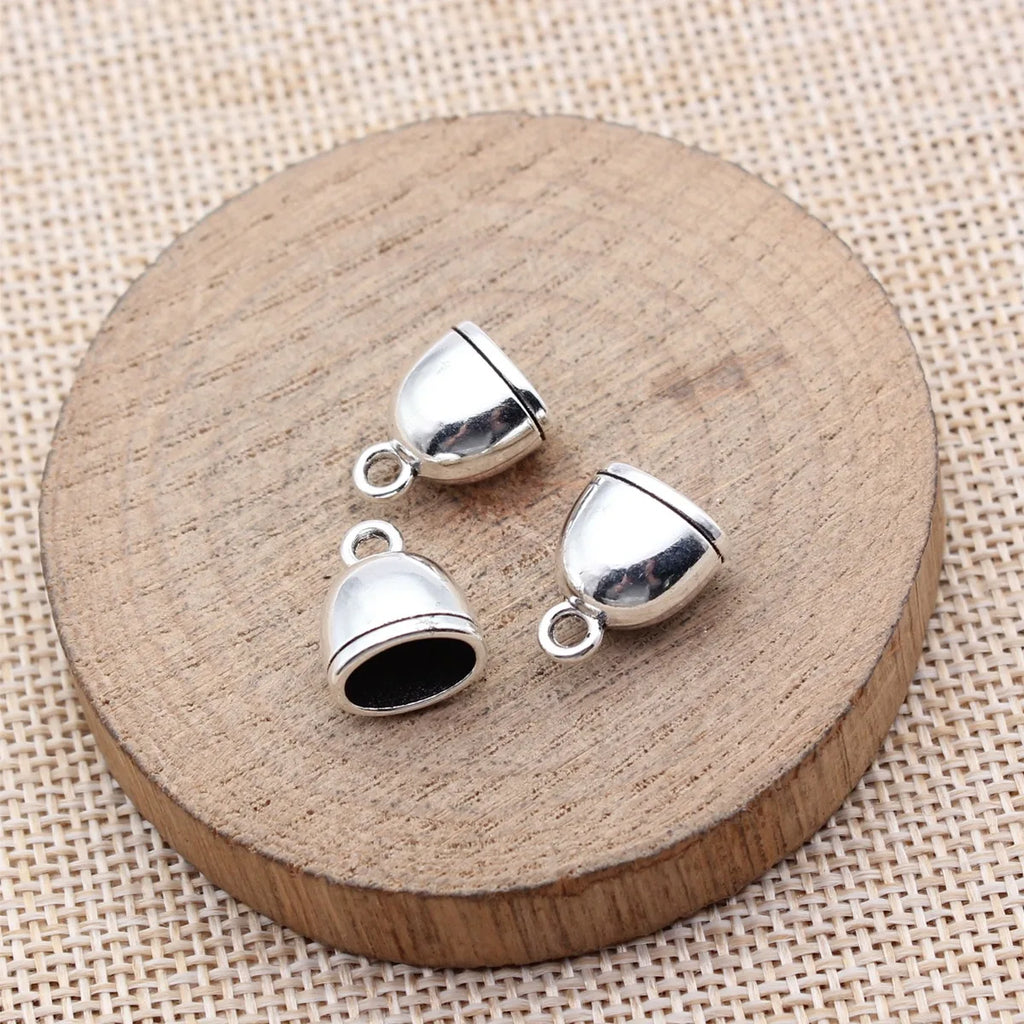 14x11x8.4mm 1.55g Antique Silver Zinc Alloy Tassel Cap Bead Caps for DIY Earrings Necklace Jewelry