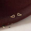 Simple Copper Mini Angel Wing Stud Earrings Silver Plated Pin Cute Commuter Jewelry