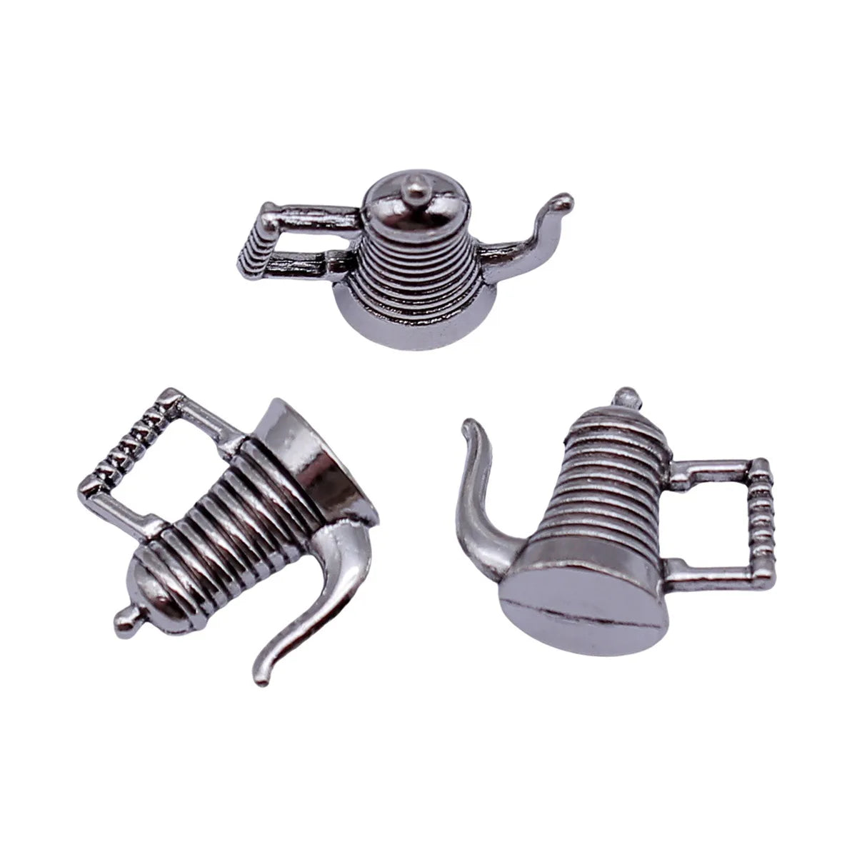 16x14x7.5mm 2.2g Antique Silver Zinc Alloy Teapot Wine Pot Charm Pendant for DIY Necklace Making