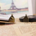 18x12MM Antique Silver Zinc Alloy Love Letter Charm Pendant for DIY Necklace Bracelet Jewelry Making