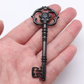 83x31mm 11.9g Multicolor Zinc Alloy Skull Key Charm Pendant for Gothic DIY Jewelry Making