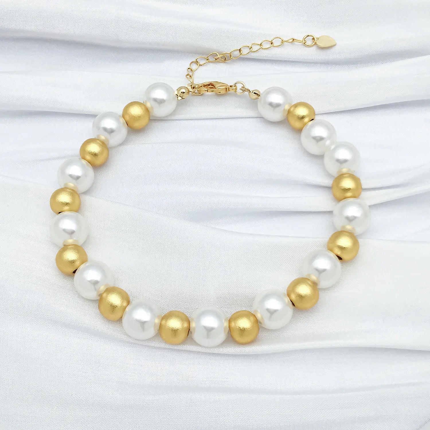 Antique Gold Copper Alloy Round Spacer Beads for Bracelet and Necklace Jewelry Making