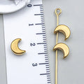 Stainless Steel Five Point Star Heart Moon Star Spacer Beads for Bracelet Necklace Making