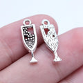 7x20mm 0.7g Vintage Zinc Alloy Charm Pendants for DIY Jewelry Accessories