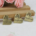 21x18MM Zinc Alloy Heart Charm Pendant for DIY Necklace Bracelet Jewelry Making
