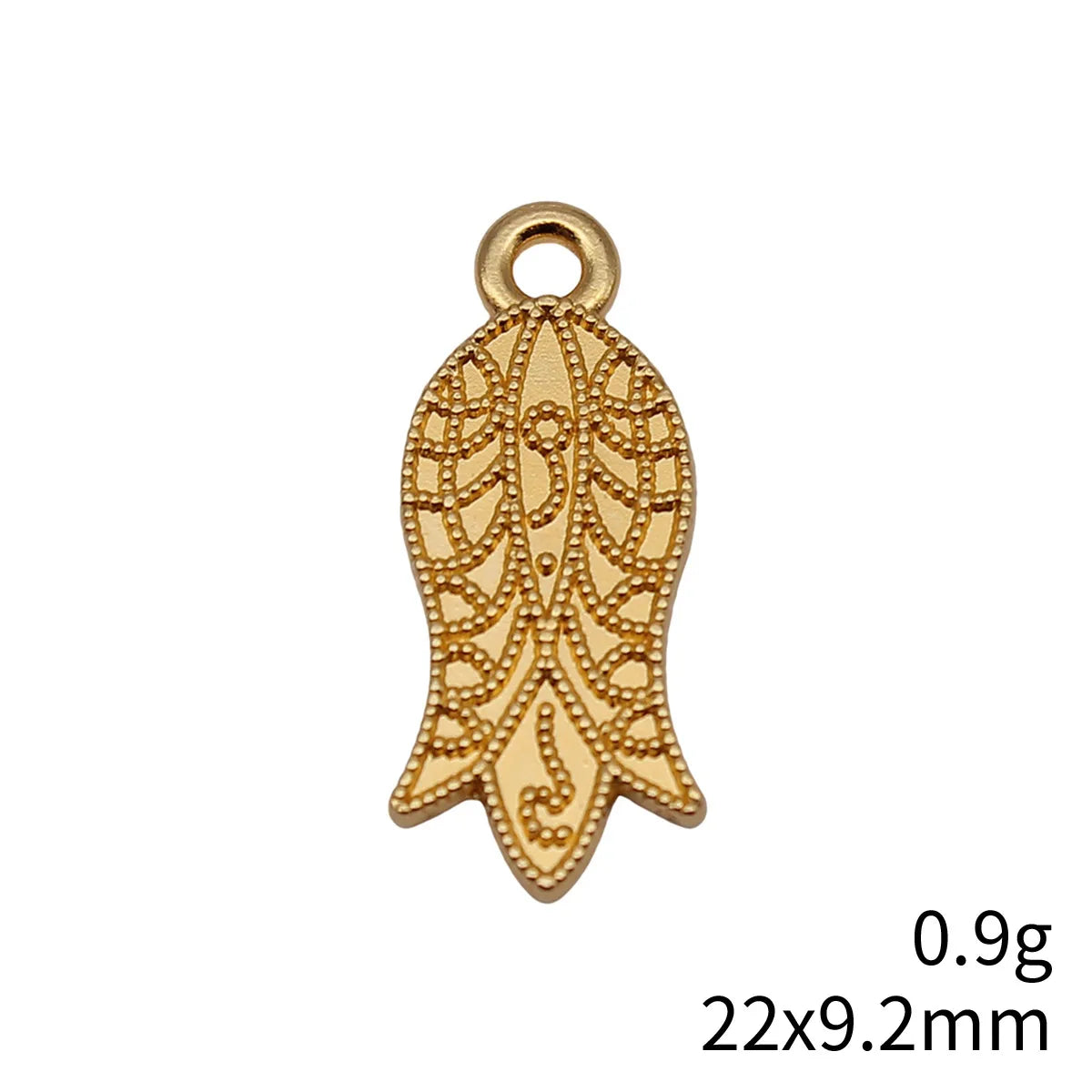 22x9.2mm 0.9g Bright Gold Zinc Alloy Flower Charm Pendant for Necklace Bracelet Jewelry Making