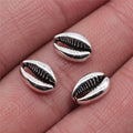 7x10mm 0.5g Antique Silver Zinc Alloy Shell Charm Pendant for DIY Bracelet Necklace Jewelry Making