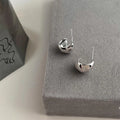 Luxury Micro Pave Zircon Irregular Eight Point Star Copper Stud Earrings For Women