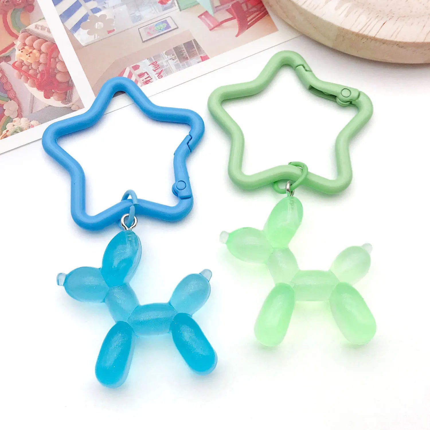 Enamel Zinc Alloy Spring Clasps Style 9451