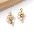 Acrylic Daisy Flower Loose Beads for DIY Woven Earrings Bracelet Jewelry Making
