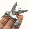 68x61mm 11.3g Multicolor Zinc Alloy Big Bird Charm Pendant for DIY Necklace Bracelet Jewelry Making