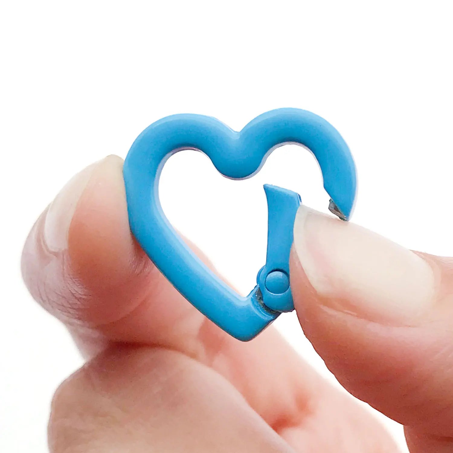 Enamel Zinc Alloy Dog Heart Lobster Clasps