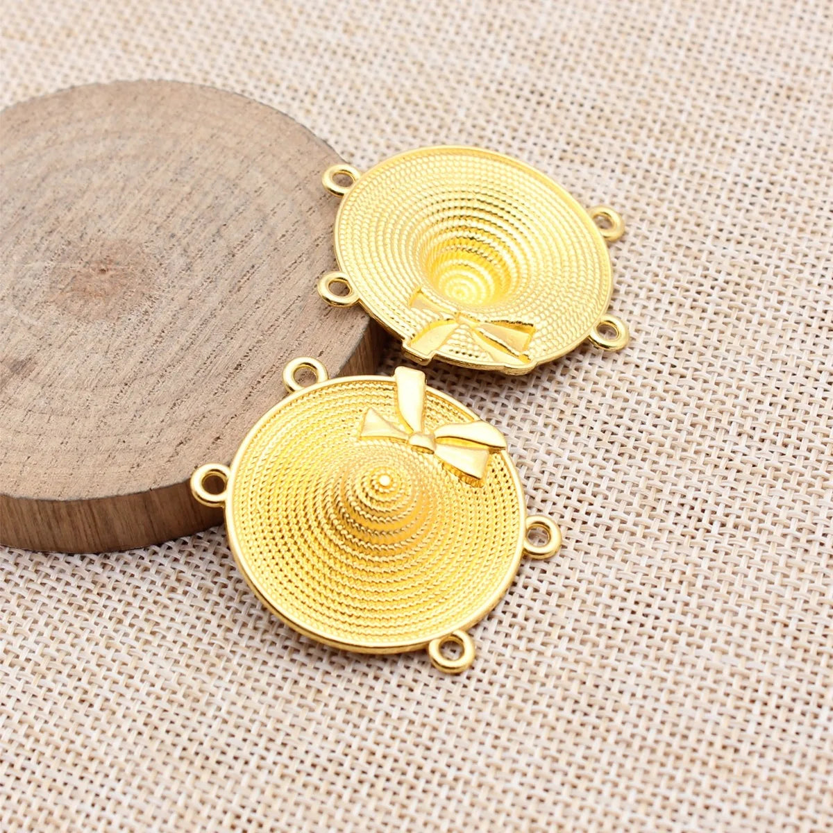 36x33mm 5g Multicolor Zinc Alloy 4 Hole Connector Charm for Body Chain Waist Chain Headpiece DIY