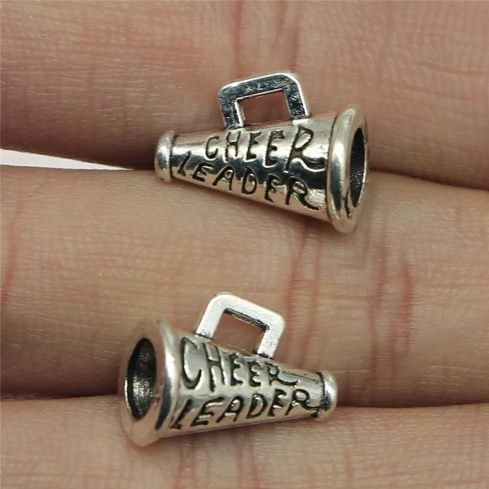 11x15mm 1.86g Multicolor Zinc Alloy Megaphone Charm Pendant for DIY Necklace Bracelet Jewelry Making