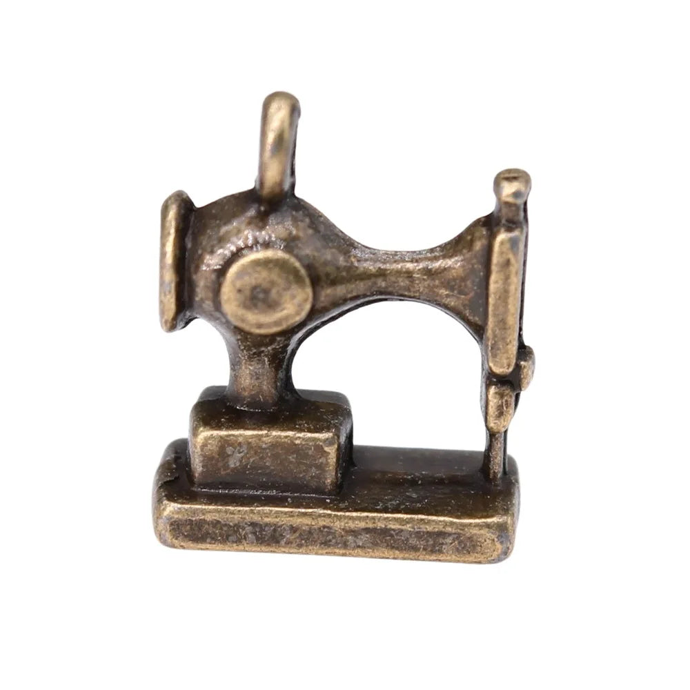 15x12mm 2.2g Multicolor Zinc Alloy Sewing Machine Charm Pendant for DIY Bracelet Necklace Jewelry Making