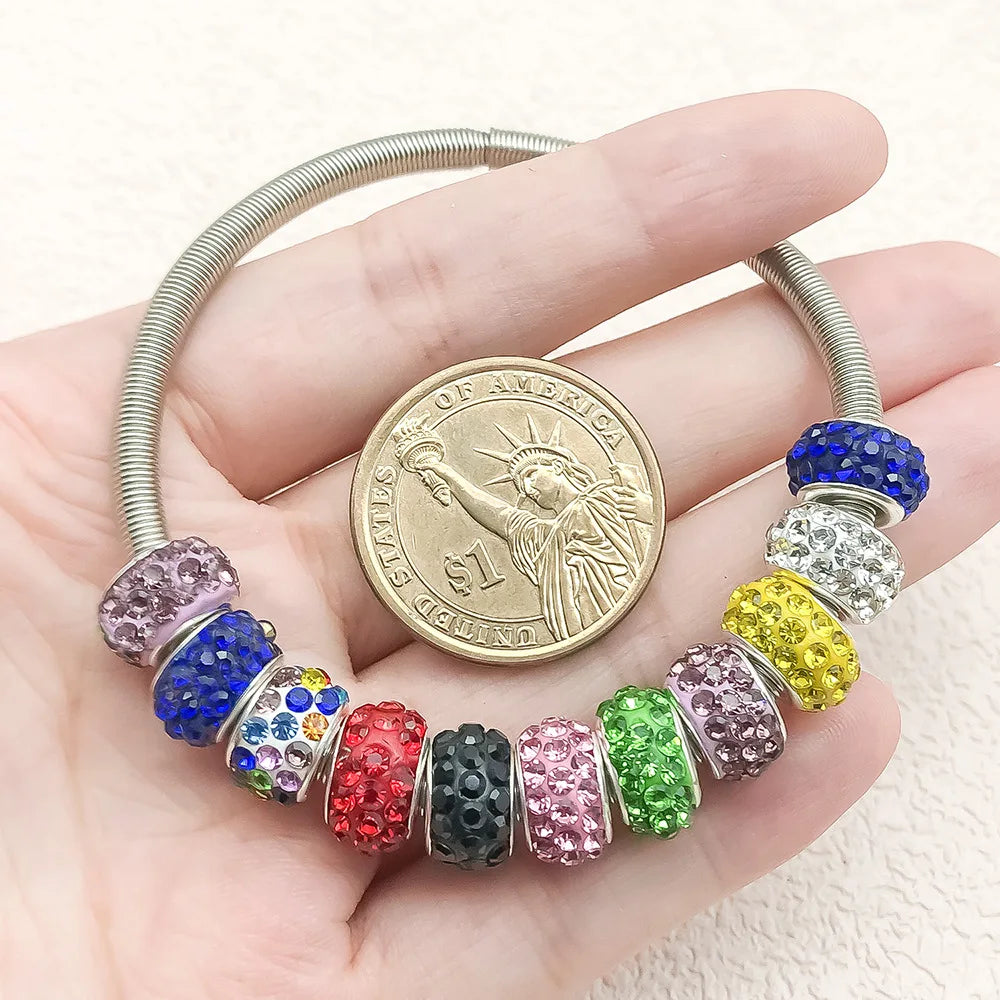 Resin Round Beads Style 6105