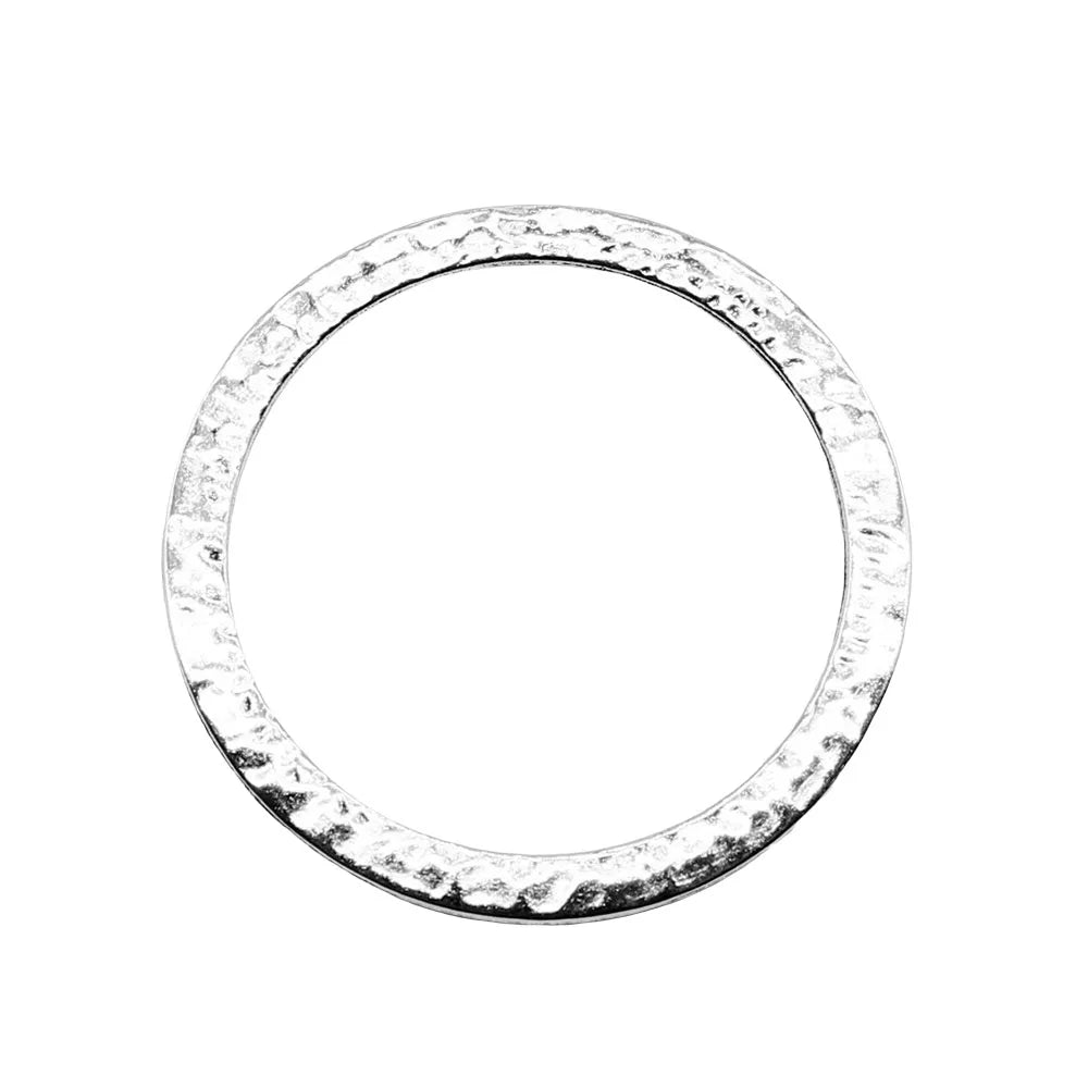 54x54mm 6.7g Multicolor Zinc Alloy Large Round Ring Connector Charm Pendant for DIY Jewelry Making