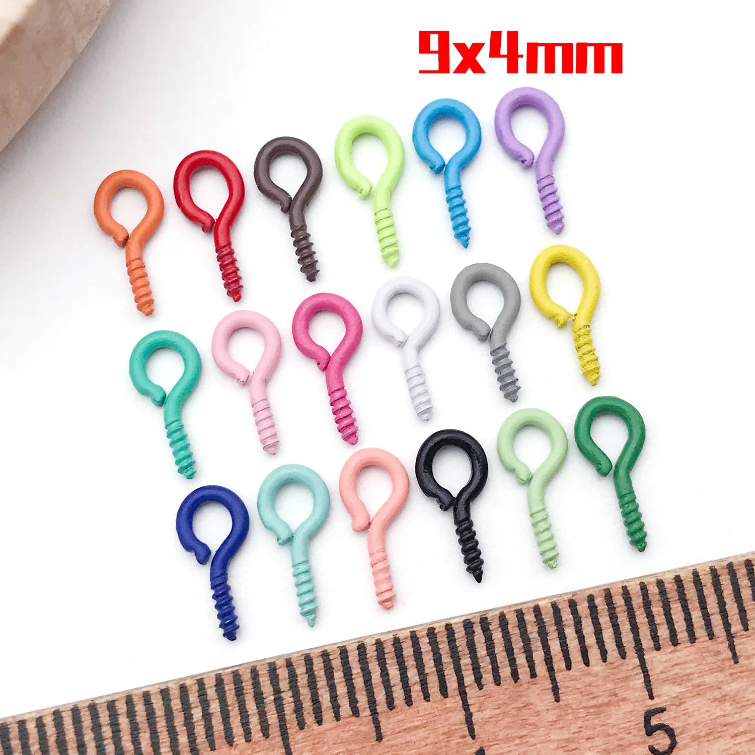 Enamel Coated Iron Horn Eye Pins for Doll, Toy and Jewelry DIY Findings