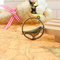 33MM Antique Silver Zinc Alloy Bird Charm Pendant for DIY Necklace Bracelet Jewelry Making