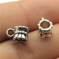 10x7mm 0.8g Antique Silver Zinc Alloy Decorative Pendant Bail Connector for DIY Jewelry Making