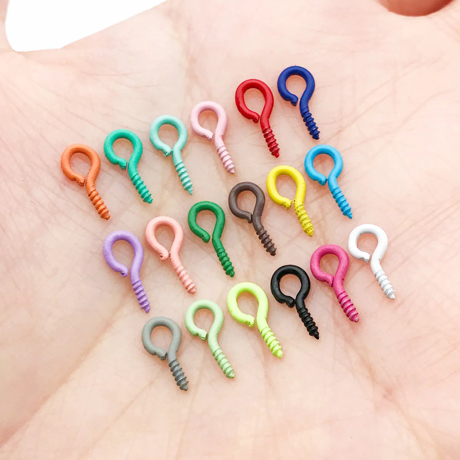 Enamel Coated Iron Horn Eye Pins for Doll, Toy and Jewelry DIY Findings