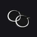 Vintage Frosted Alloy C-Shaped Hoop Stud & Clip On No Piercing Spiral Disc Women's Statement Earrings