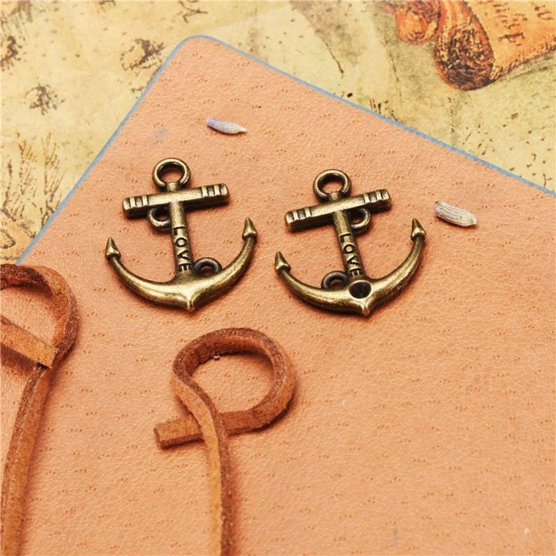 22x18MM Antique Silver Zinc Alloy Charm Pendant for DIY Necklace Bracelet Jewelry Making