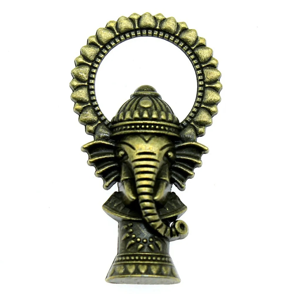 50x28mm 8g Multicolor Zinc Alloy Elephant Charm Pendant for Necklace Bracelet DIY Jewelry Making
