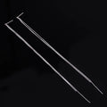 Elegant Long Silver Alloy Tassel Threader Stud & Clip On No Piercing Ear Line Drop Earrings