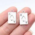 21x12mm 2.3g Multicolor Zinc Alloy Playing Card Charm Pendant for Bracelet Necklace DIY Jewelry Making