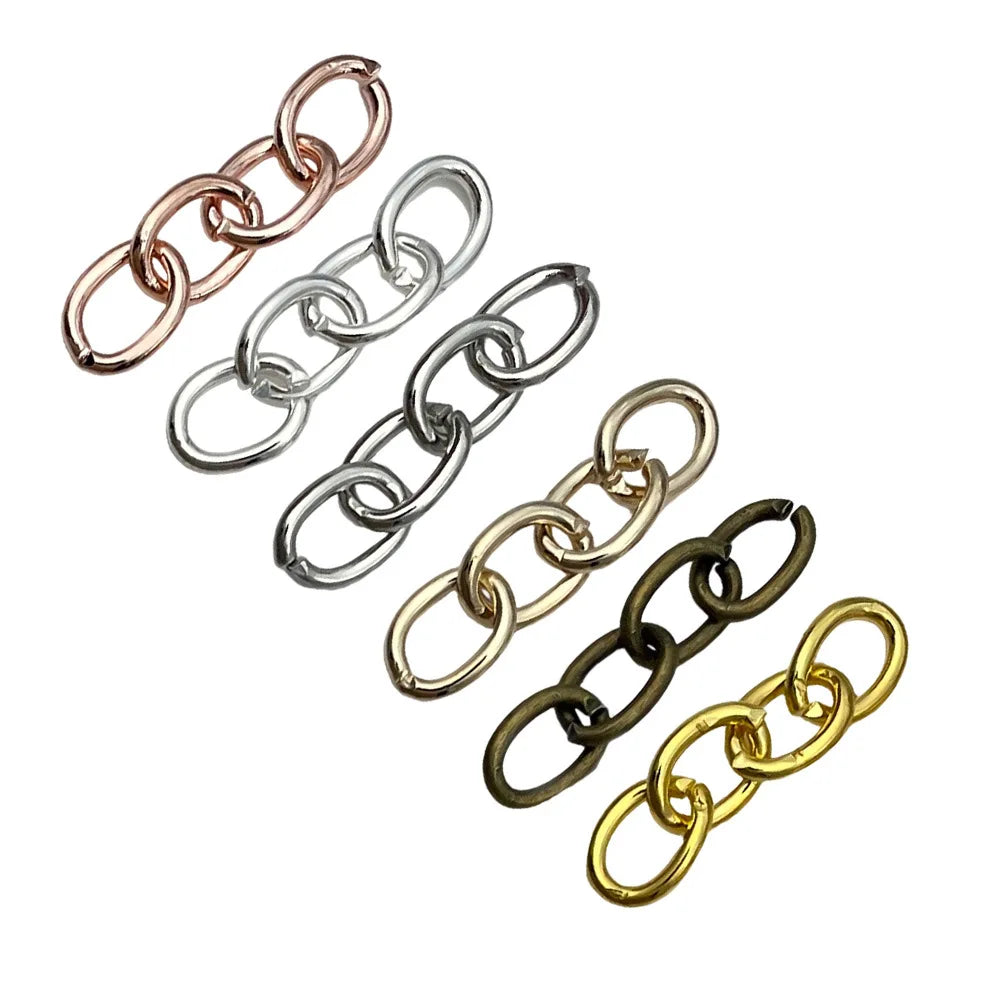 Iron Necklace Bracelet Extension Chain Adjustable Tail Chain for DIY Jewelry Findings