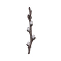 Elegant Plum Blossom Branch Alloy Brooch With Pearl Buds, Women's Lapel Pin Corsage Suit Accessory Gift