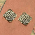 24x24MM Antique Silver Zinc Alloy Notebook Charm Pendant for DIY Necklace Bracelet Jewelry Making