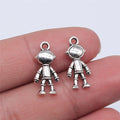 18x9mm 1g Antique Silver Zinc Alloy Astronaut Charm Pendant for DIY Space Theme Jewelry