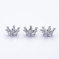 Mini Crown Metal Beads in Nine Finishes for Jewelry Making view 11