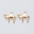 Standing Camel Charm Pendants in 4 Metal Finish Options view 9