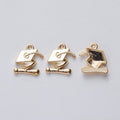Graduation Cap Charm Pendants in 5 Metal Finish Options view 9