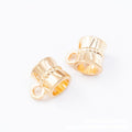 Bow Bail Bead Metal Jewelry Components in 8 Distinct Finishes view 11
