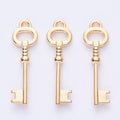Classic Skeleton Key Vintage Metal Charm Pendant for Jewelry Making view 10