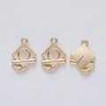 Graduation Cap Metal Charms in 5 Pictured Finishes view 9