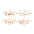 Double Loop Bow Metal Connectors in Five Finishes for Jewelry Making view 9